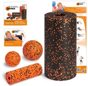 Blackroll-Orange Selbstmassagerolle Starter Set